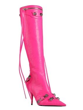 Balenciaga iconic boots in pink